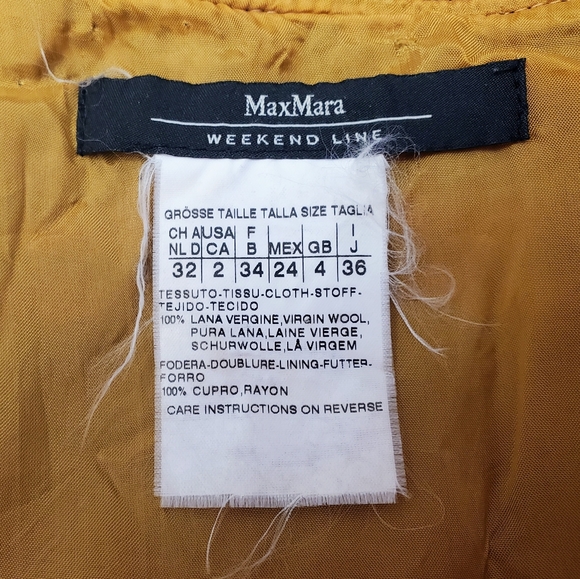 MAXMARA WEEKEND Classic Wool Skirt - Picture 6 of 6